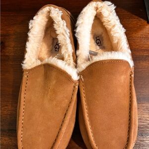 UGG Men's Brown Suede Loafers